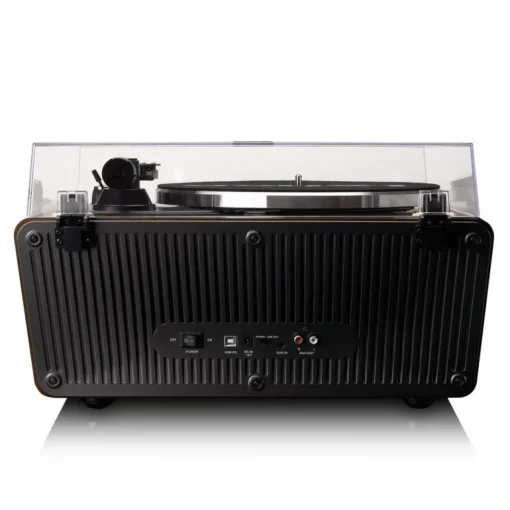 Lenco LS-470WA Belt Drive Bluetooth Turntable with Built In Speaker Walnut