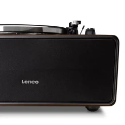 Lenco LS-470WA Belt Drive Bluetooth Turntable with Built In Speaker Walnut