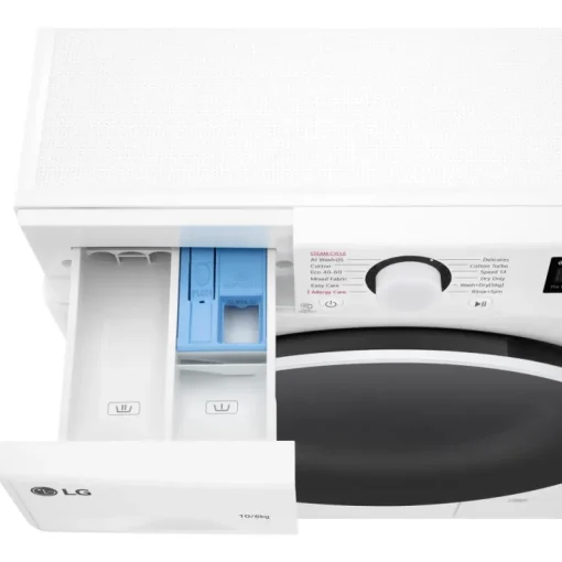 LG FWY606WWLN1 10+6kg 1400 Spin Washer Dryer White