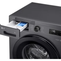LG F4X1009NMK 9kg 1400 Spin X10 Series Direct Drive WiFi Enabled Washing Machine Grey
