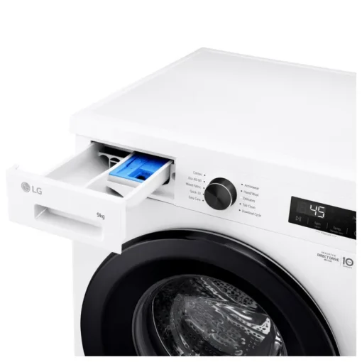 LG F4X1009NWK X10 Series Direct Drive WiFi-enabled 9 kg 1400 Spin Washing Machine White