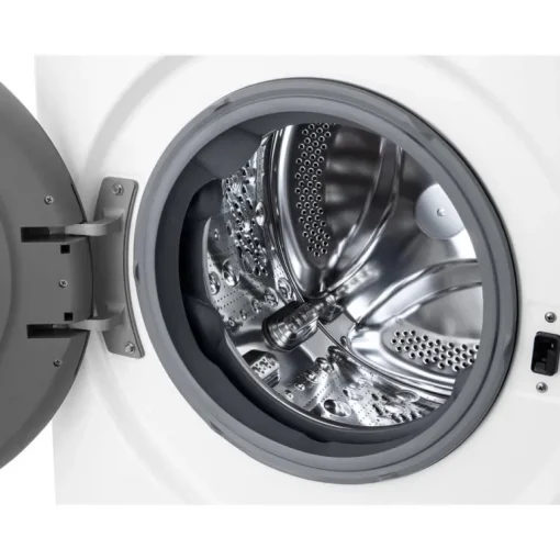 LG F4Y511WBLN1 11kg Steam 1400 Spin Freestanding Front Load Washing Machine White - A Rated