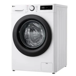 LG F4Y511WBLN1 11kg Steam 1400 Spin Freestanding Front Load Washing Machine White - A Rated