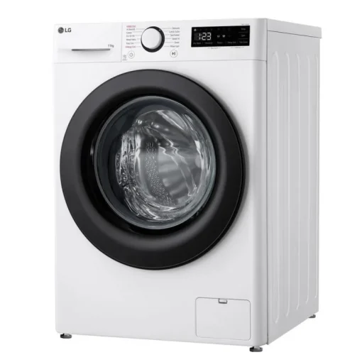 LG F4Y511WBLN1 11kg Steam 1400 Spin Freestanding Front Load Washing Machine White - A Rated