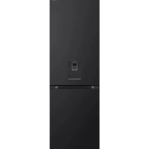 LG GBF3102EEP 343L NatureFRESH Frost Free Fridge Freezer with Non Plumbed Water Dispenser Matte Black