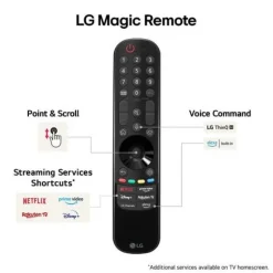 LG OLED48C46LA 48 Inch evo C4 OLED 4K Ultra HD HDR Smart TV 2024