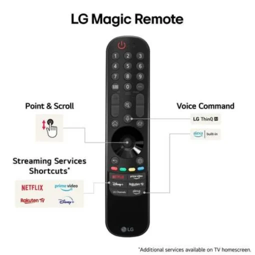LG OLED48C46LA 48 Inch evo C4 OLED 4K Ultra HD HDR Smart TV 2024