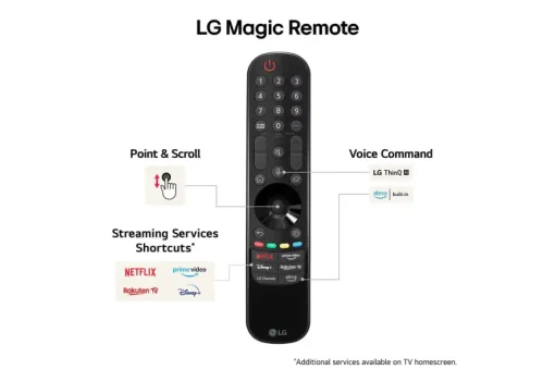 LG OLED83C44LA 83 Inch OLED evo AI C4 4K UHD HDR Smart TV 2024