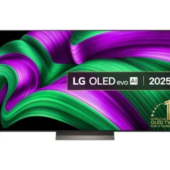 LG OLED55C56LB 55 Inch OLED evo AI C5 4K Ultra HD HDR Smart TV 2025
