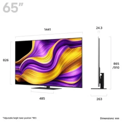 LG OLED65G56LS 65 Inch OLED Evo AI G5 4K Ultra HD HDR Smart TV 2025