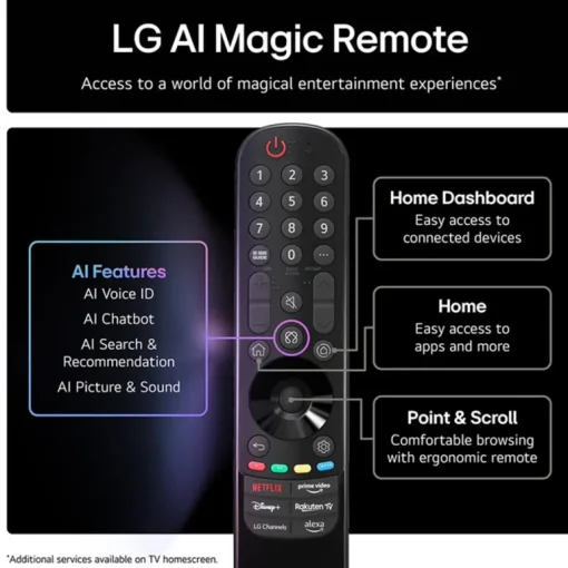 LG 86QNED85A6C 86 Inch QNED evo AI QNED85 HDR 4K Ultra HD Smart TV 2025
