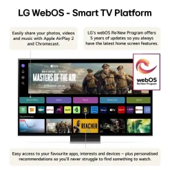LG 75QNED91T6A QNED91 75 Inch 4K HDR QNED Smart TV 2024