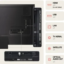 LG 75QNED91T6A QNED91 75 Inch 4K HDR QNED Smart TV 2024