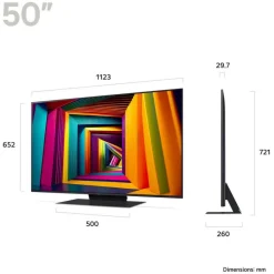LG 50UT91006LA 50 Inch UT9 4K LED Smart TV 2024