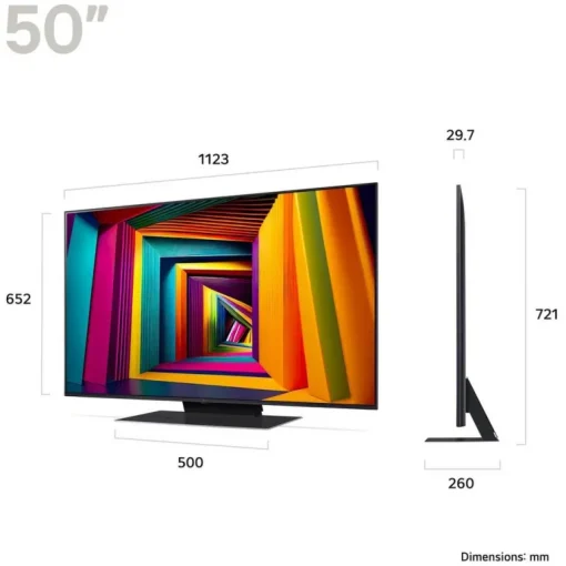 LG 50UT91006LA 50 Inch UT9 4K LED Smart TV 2024