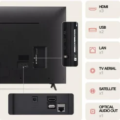 LG 55UT80006LA UT8 55 Inch UT8 4K ThinQ LED Smart TV 2024