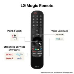 LG 55UT80006LA UT8 55 Inch UT8 4K ThinQ LED Smart TV 2024