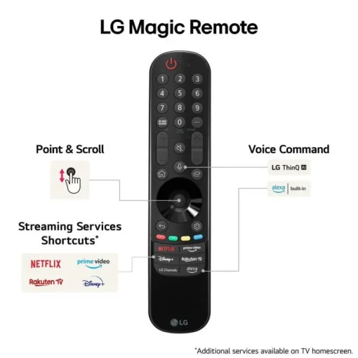 LG 55UT80006LA UT8 55 Inch UT8 4K ThinQ LED Smart TV 2024