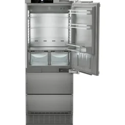 Liebher Premiumplus ECBNE7870 Bio Fresh No Frost 402L Fridge Freezer Stainless Steel