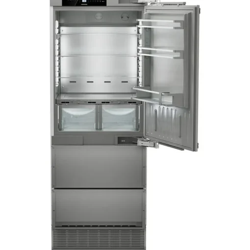 Liebher Premiumplus ECBNE7870 Bio Fresh No Frost 402L Fridge Freezer Stainless Steel