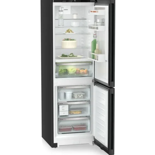 Liebherr CBNBDA 5223 Plus 60cm BioFresh No Frost Fridge Freeze Black