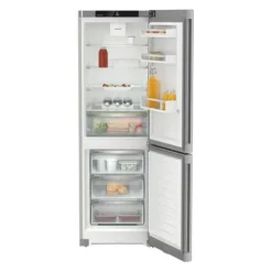 Liebherr CNsdc 5203 Pure No Frost Fridge Freezer Silver Steel