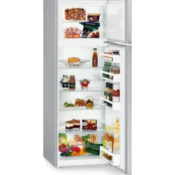 Liebherr Comfort CTELE2931 55cm Smart Frost Top Mount Freestanding Fridge Freeze Silver