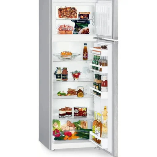 Liebherr Comfort CTELE2931 55cm Smart Frost Top Mount Freestanding Fridge Freeze Silver