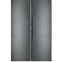 Liebherr Peak XRCBS5295 120cm 519L Freestanding No Frost Side by Side Fridge Freezer Black Steel