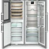 Liebherr Peak XRCST5295 120cm 689L Freestanding No Frost Side by Side Fridge Freezer Stainless Steel