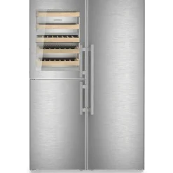 Liebherr Peak XRCST5295 120cm 689L Freestanding No Frost Side by Side Fridge Freezer Stainless Steel