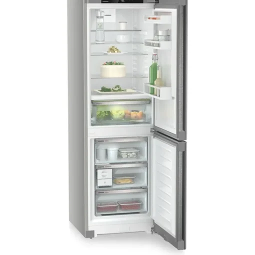 Liebherr Plus CBNSDA5223 60cm BioFresh No Frost Fridge Freezer Stainless Steel