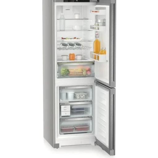 Liebherr Plus CNSDB5223 60cm No Frost Freestanding 70/30 Fridge Freezer Stainless Steel