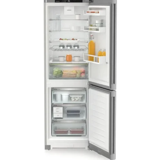 Liebherr Plus CNSDB5223 60cm No Frost Freestanding 70/30 Fridge Freezer Stainless Steel