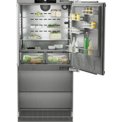 Liebherr Premiumplus ECBNE8870 522L No Frost Bio Fresh Built in Fridge Freezer Stainless Steel