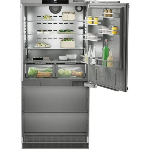 Liebherr Premiumplus ECBNE8870 522L No Frost Bio Fresh Built in Fridge Freezer Stainless Steel