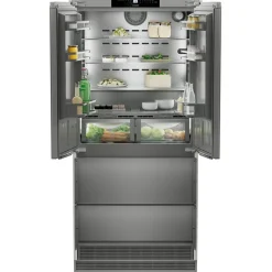 Liebherr Premiumplus ECBNE8872 Bio Fresh No Frost Built in Fridge Freezer Stainless Steel