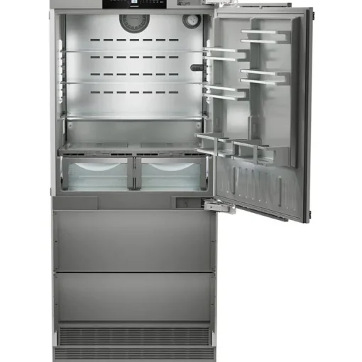 Liebherr Premiumplus ECBNE8870 522L No Frost Bio Fresh Built in Fridge Freezer Stainless Steel