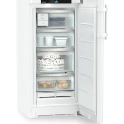Liebherr Prime FNB425I 60cm 160L Frost Free Freestanding Upright Tall Freezer White