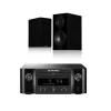 Marantz Melody X MCR612 Hifi Network System with Wharfedale Diamond 12.1 Bookshelf Speakers Package Black