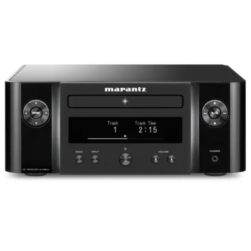 Marantz Melody X MCR612 Hifi Network System with Wharfedale Diamond 12.1 Bookshelf Speakers Package Black
