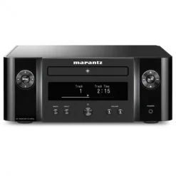 Marantz Melody X MCR612 Hifi Network System with Monitor Audio Bronze 100 Bookshelf Speaker Package Black