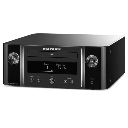 Marantz Melody X MCR612 Hifi Network System with Wharfedale Diamond 12.1 Bookshelf Speakers Package Black