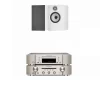 Marantz PM6007 Integrated Amp & CD6007 CD Player Silver with Bowers & Wilkins 606 S3 Speakers White