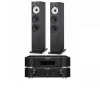 Marantz PM6007 Integrated Amp & CD6007 CD Player with Bowers & Wilkins 603 S3 Speakers Black