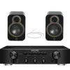 Marantz PM6007 Integrated Amplifier With Q Acoustics Q3030C Bookshelf Speakers Pair Black HiFi Package