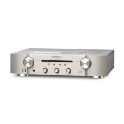 Marantz PM6007 Integrated Amp & CD6007 CD Player Silver with Bowers & Wilkins 606 S3 Speakers White