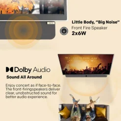 Metz 24MPE7002Z 24 Inch Full HD Smart Portable Tunerless Google TV