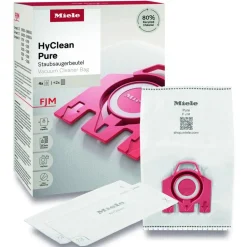Miele FJM HyClean Pure Vacuum Cleaner Bags - Pack of 4
