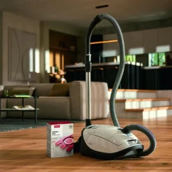 Miele FJM HyClean Pure Vacuum Cleaner Bags - Pack of 4